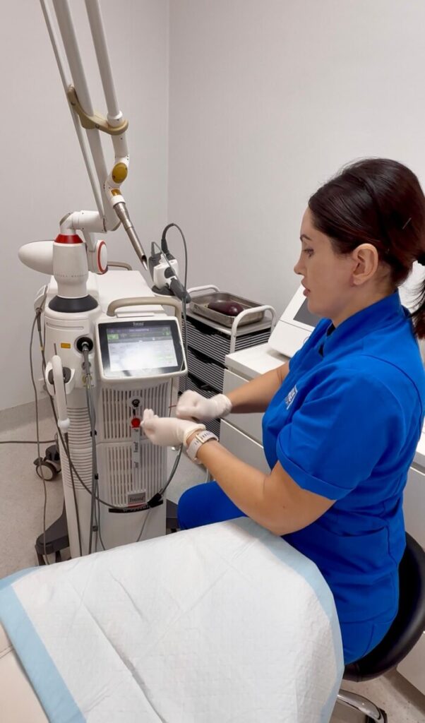 Sharon Leayr in Newcastle Cosmetic Clinic